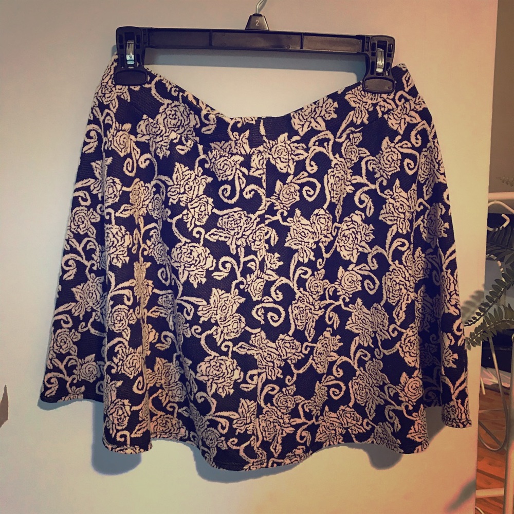 Flowy flower skirt